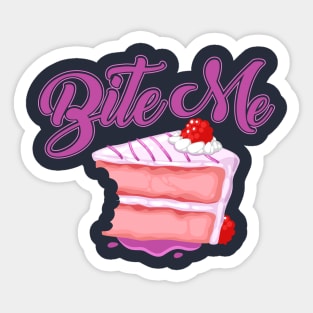Bite Me! Sticker